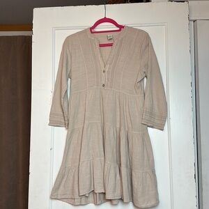 Blanco 100% cotton dress